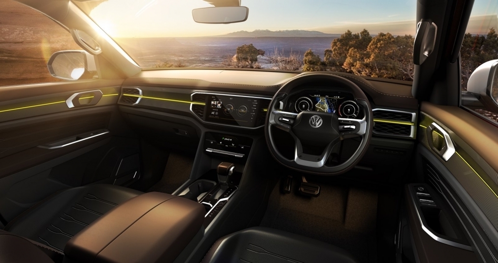 2020 Volkswagen Atlas Tanoak Interior