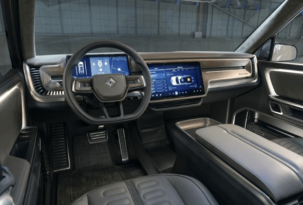 2020 Rivian R1T Electric Pickup Interior