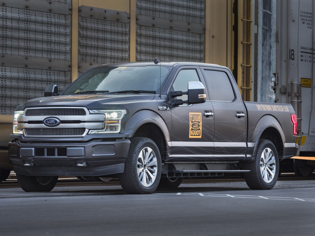 2021 Ford F150 AllElectric Pickup Truck Images