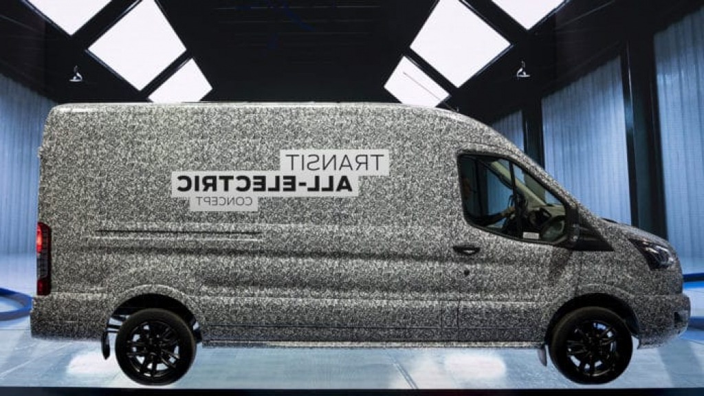 2022 Ford Transit Electric Van Pictures