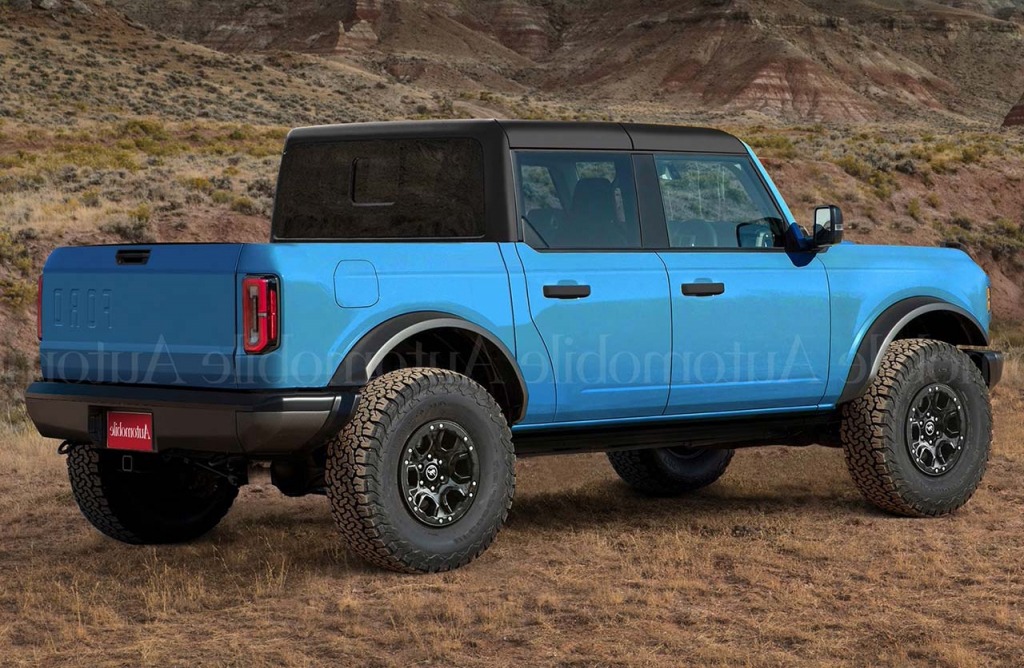 2024 Ford Bronco Pickup Truck Concept